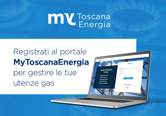 Entra subito in MyToscanaEnergia